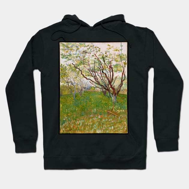 The Flowering Orchard Hoodie by VincentvanGogh